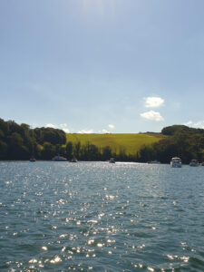 Cornish Autumn Scenery on the Water