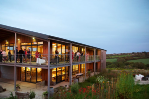 View of Trevibban Vineyard and Orchard - Wine and cider tasting venue in Cornwall