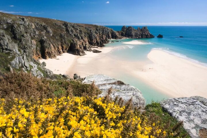 Porthcurno Beach