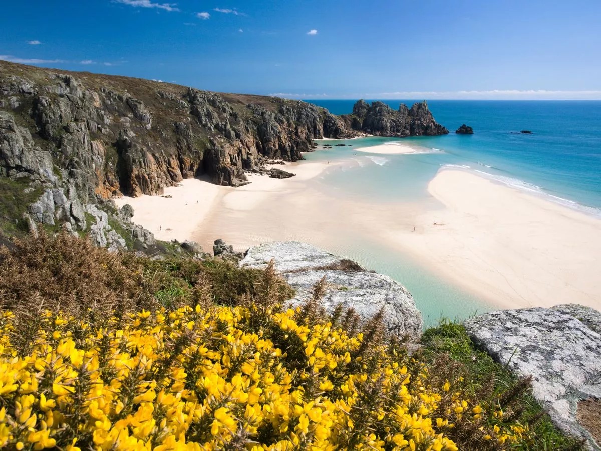 Porthcurno Beach